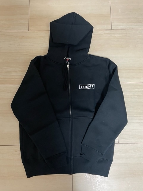 【新品】FRAGMENT FORUM MEMBERS ONLY Black Zip Hoodie／フラグメント デザイン フォーラム 藤原ヒロシ 黒 フーディ 