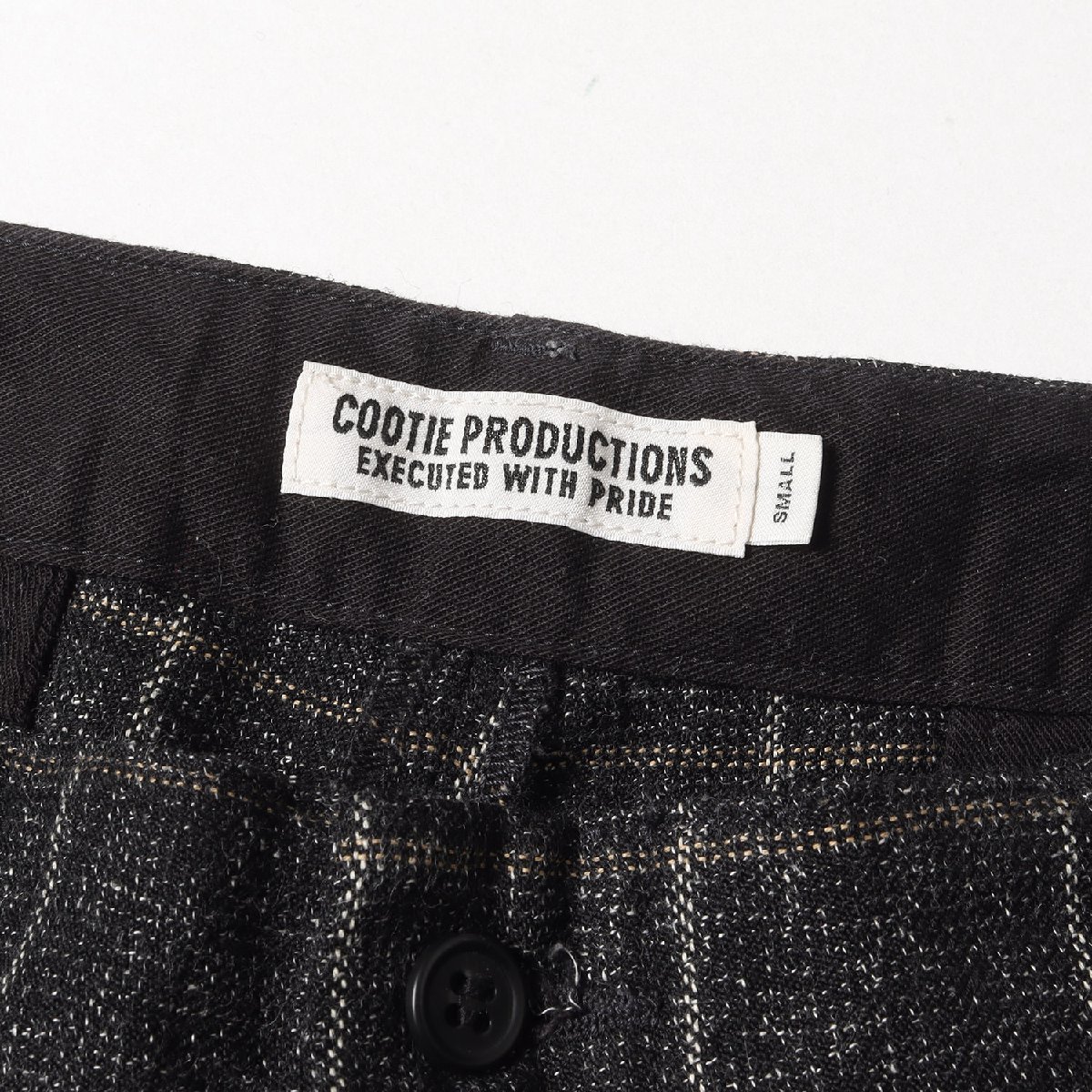 COOTIE クーティー パンツ サイズ:S 20AW メランジウール 2タック 