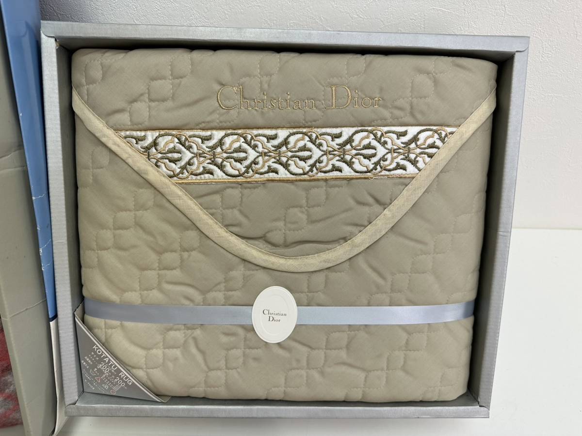 231023F こたつ布団カバー ８点 おまとめ セット 上掛 中掛 こたつ毛布 暖卓用 Dior Guy Laroche 防ダニ加工 長方形 花栞 箱あり 日本製 こたつ布団掛けカバー knit 四角形タイプ 210×310cm 撥水 在庫処分こたつ上掛けカバー