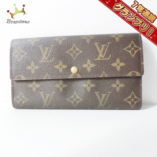 ルイヴィトン LOUIS VUITTON 長財布 M61725 ポシェットポルトモネ 