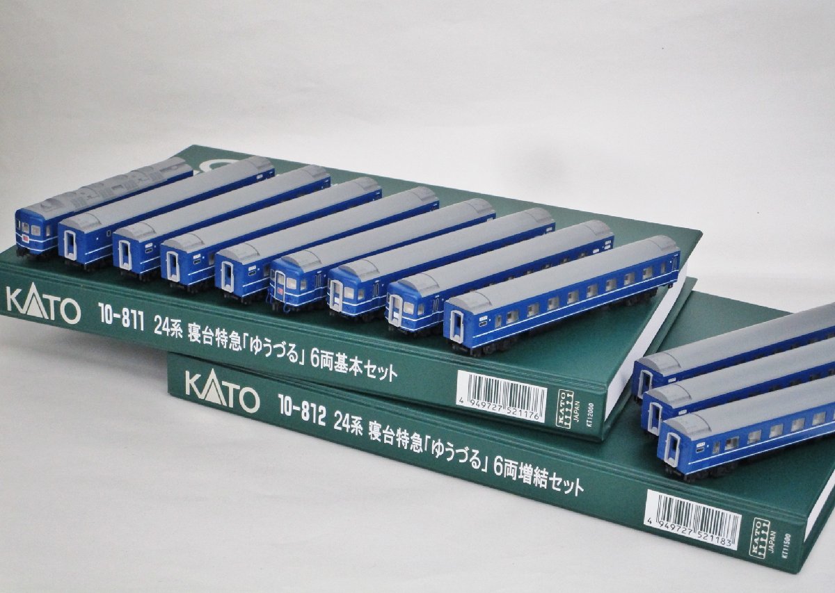 KATO 24系 10-812 寝台特急 10-811 ゆうづる 基本増結 鉄道模型 0 10