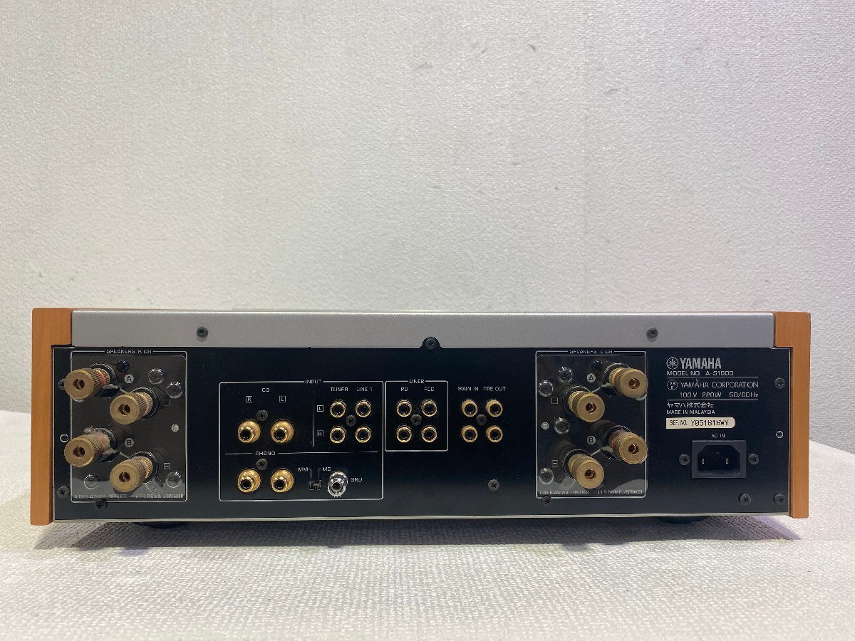 安い，高品質 【1円スタート】埼玉発 YAMAHA プリメインアンプ A-S1000