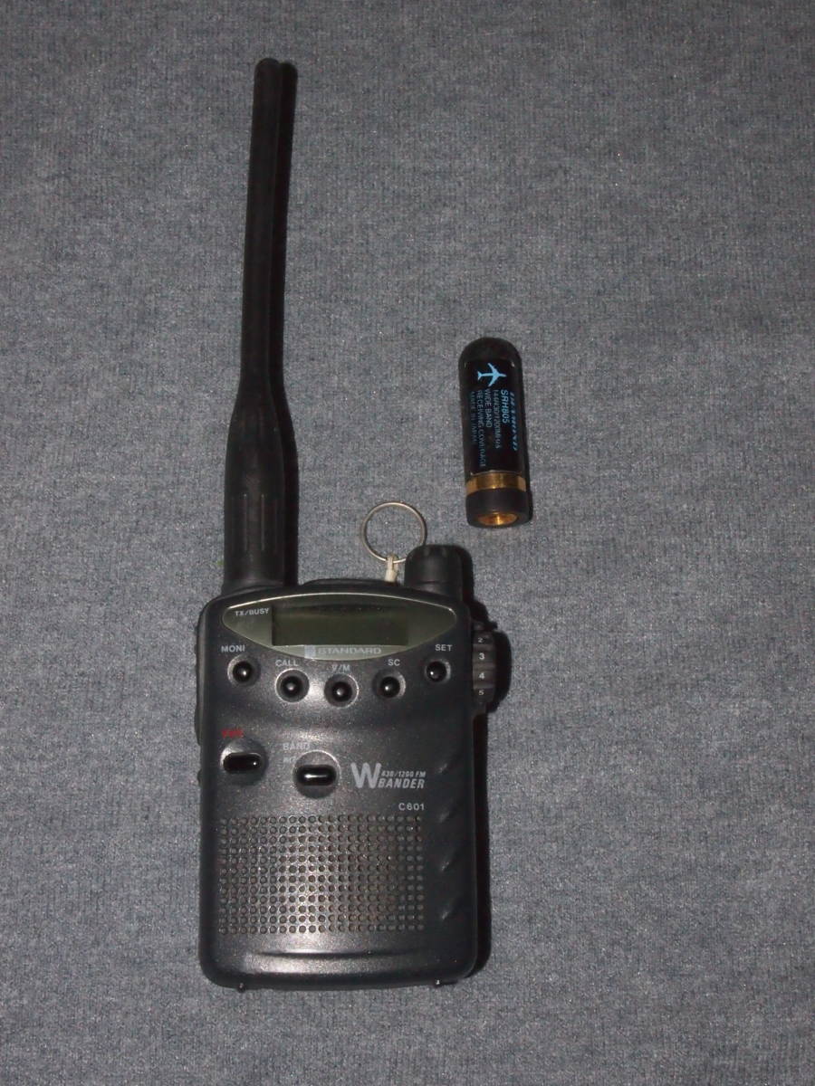 STANDARD C601 430MHz/1200MHz FMトランシーバー ダイヤモンドトライ