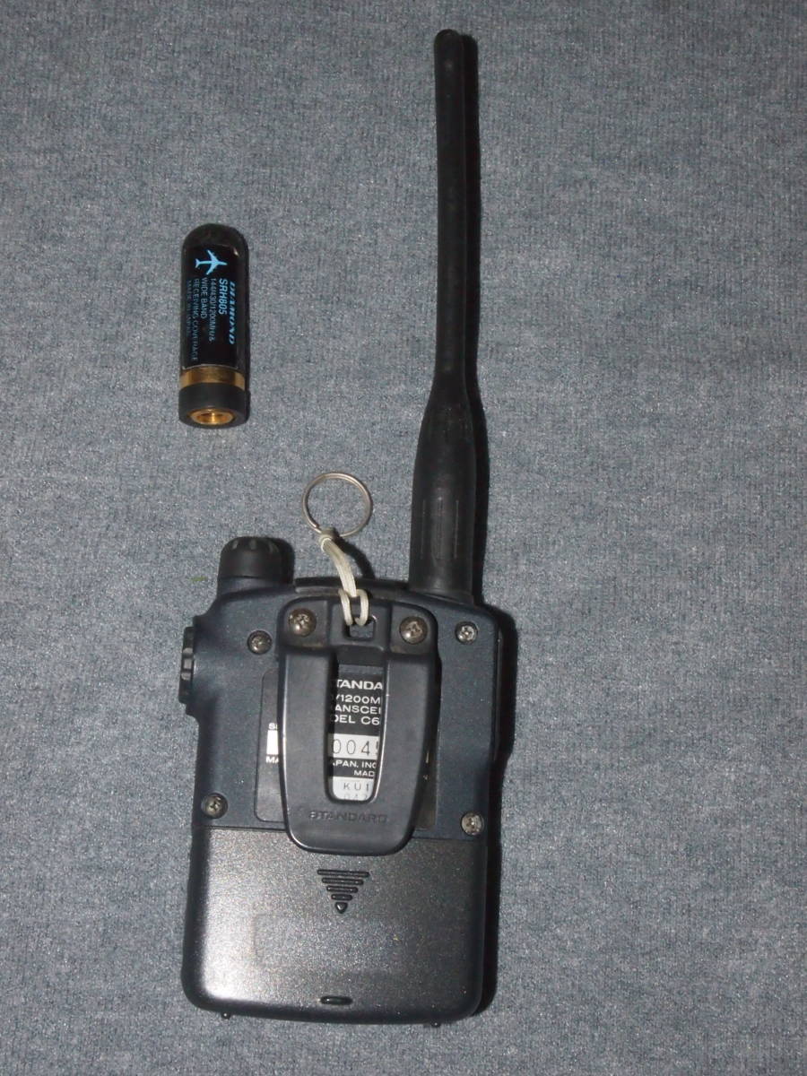 STANDARD C601 430MHz/1200MHz FMトランシーバー ダイヤモンドトライ