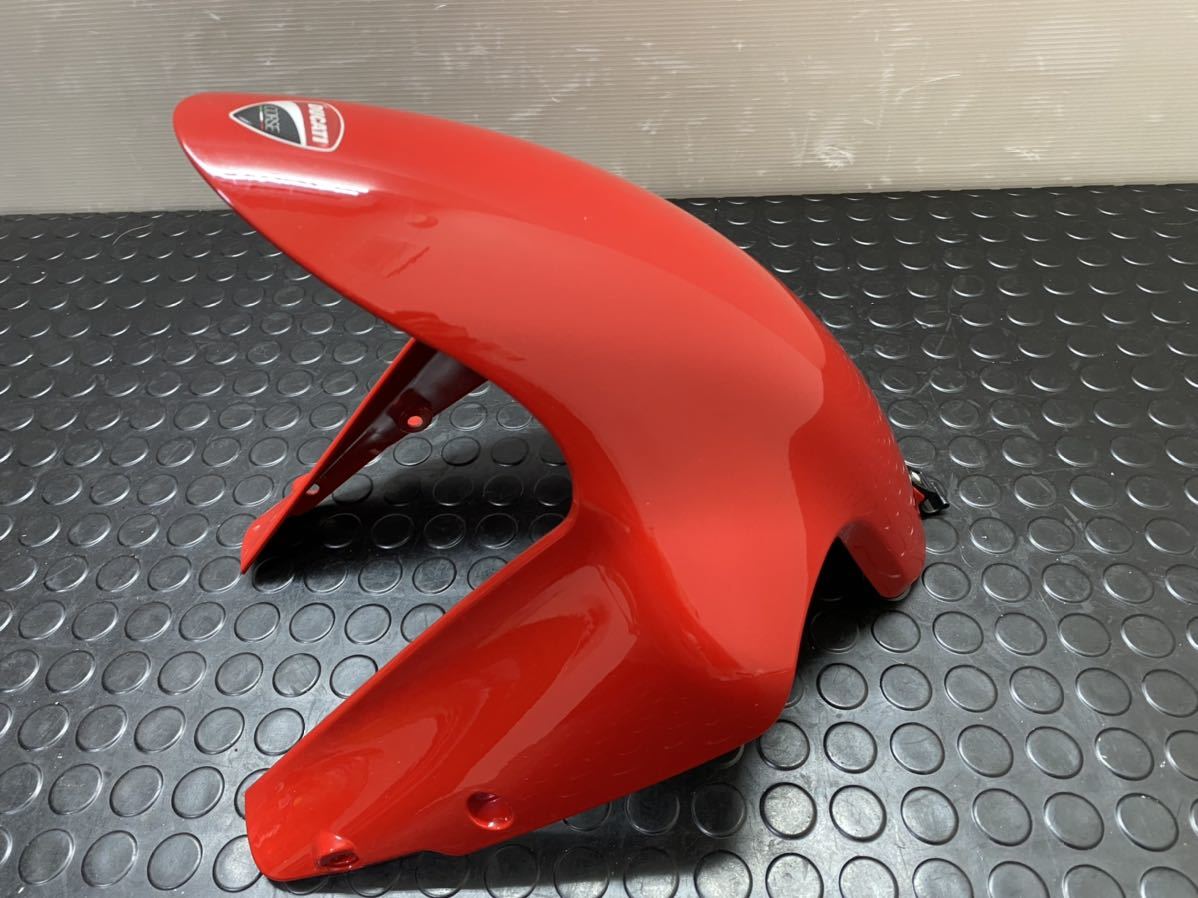 Ducati 純正フロントフェンダー　赤色 DUCATI ドゥカティ 848 1098 1198 純正 フロントフェンダー (アカ