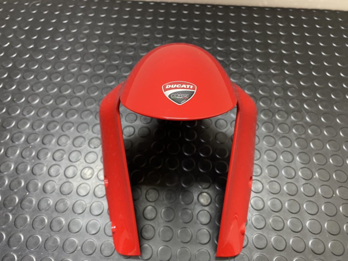DUCATI ドゥカティ 848 1098 1198 純正 フロントフェンダー (アカ