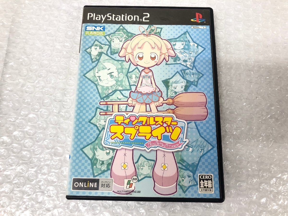 k065□ 【現状品】 SNK PS2用 ソフト ティンクルスタースプライツ ～La Petite Princesse～