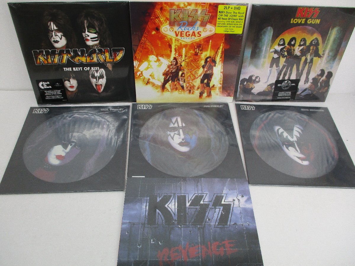 現状品】洋楽 LP レコード 19枚セット KISS ジューダスプリースト他