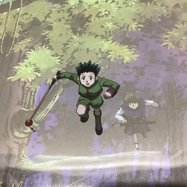 HUNTER×HUNTER ハンターハンター 直筆背景 クラピカ セル画 A20 HUNTER