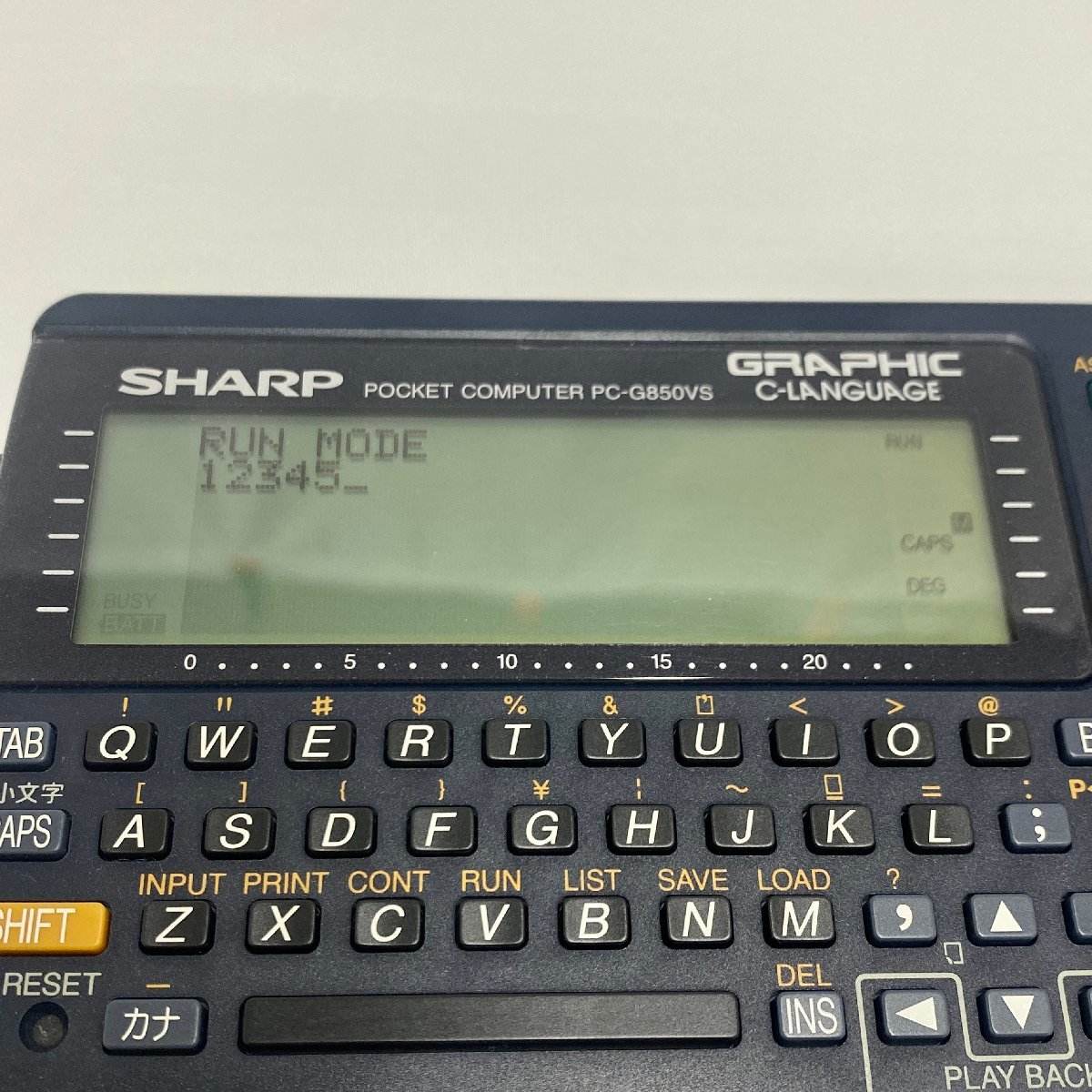 ポケットコンピュータ 【動作確認済】SHARP PC-G850VS ポケット