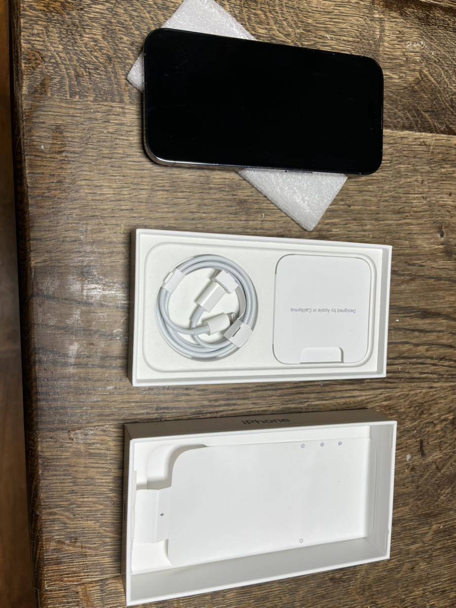 iPhone14pro 128GB パープル SIMフリー 美品 iPhone 0 128GB パープル