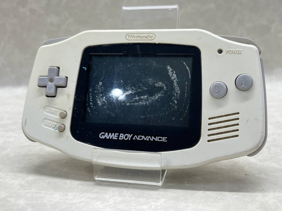 ☆訳あり☆ #11877 ゲームボーイアドバンス本体 AGB-001 ホワイト GBA