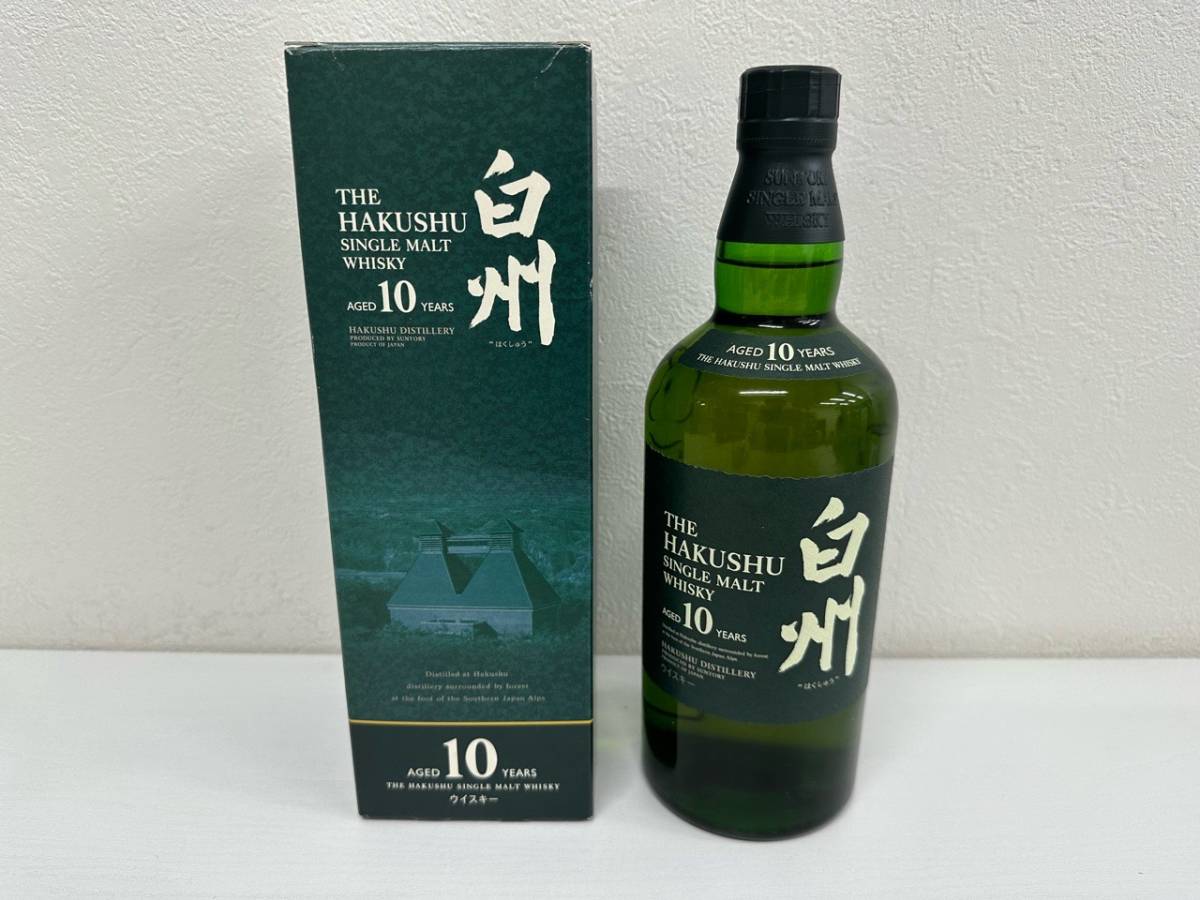サントリー 白州10年 サントリー白州 箱付き SUNTORY 700ml シングル