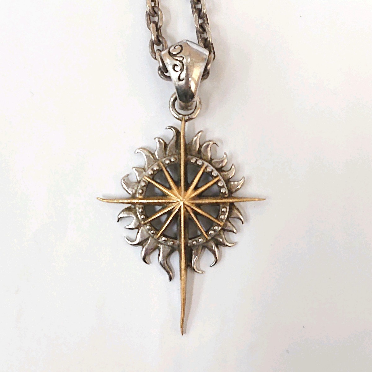 t*g様 SAADネックレス セット Amazon | [SAAD(サード)]サンシンボル シルバー925製 K18（18金