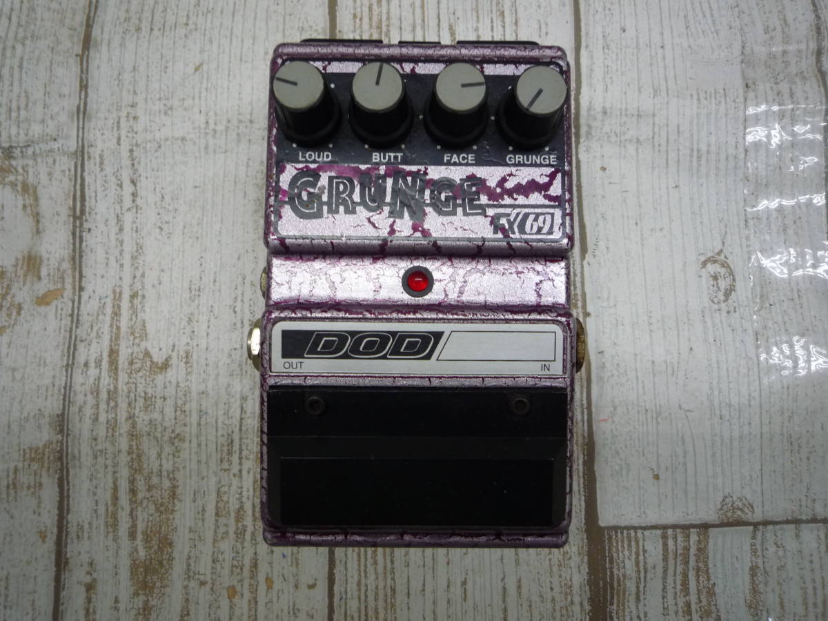 楽1088-148♪【60】DOD GRUNGE FX69 エフェクター Grunge | FX69