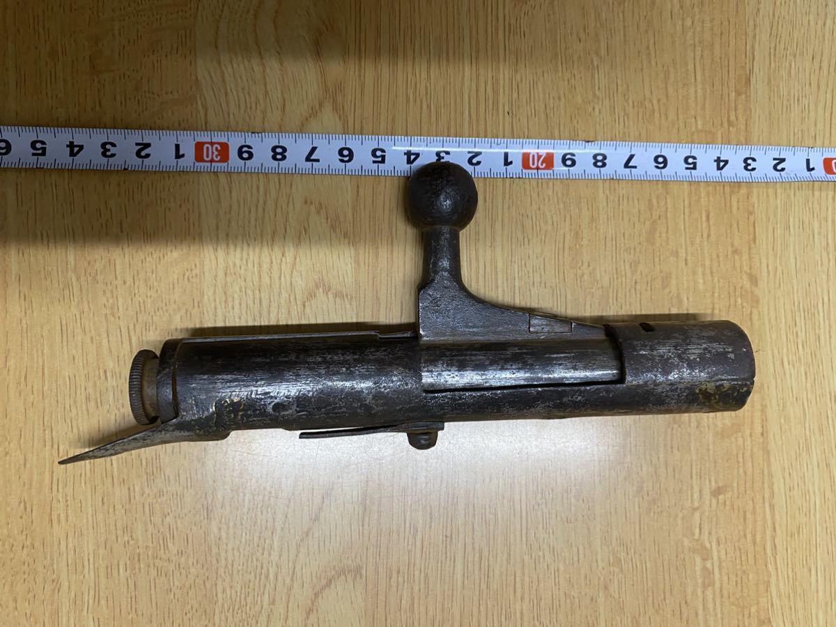 【貴重：古式銃、火縄銃】　本物の部品　　No4