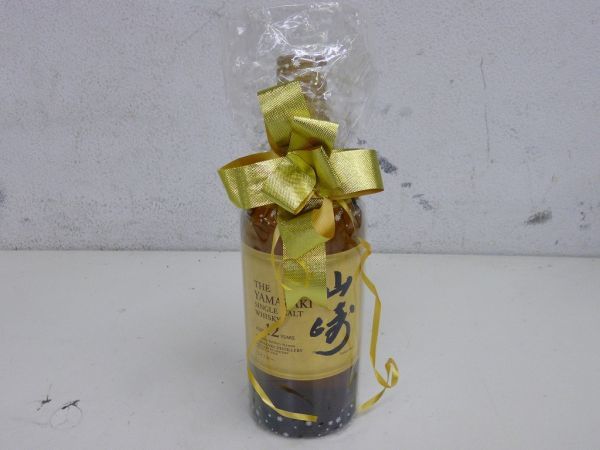 I125-N29-2027 未開栓 SUNTORY サントリー 山崎 12年 シングルモルト ウイスキー 700ml 43% 現状品①