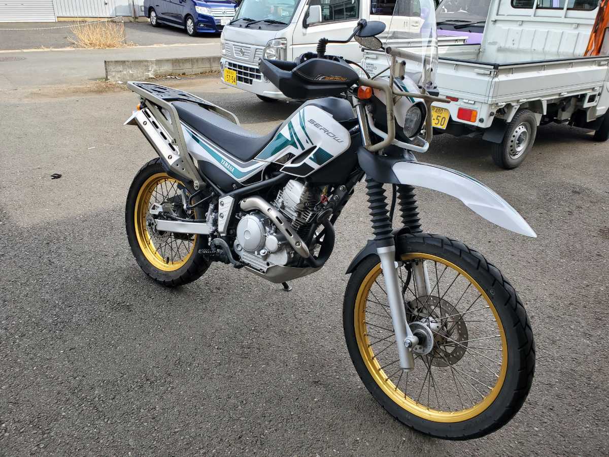 格安 DG17J セロー250 SEROW250 インジェクション セル始動 58749km 