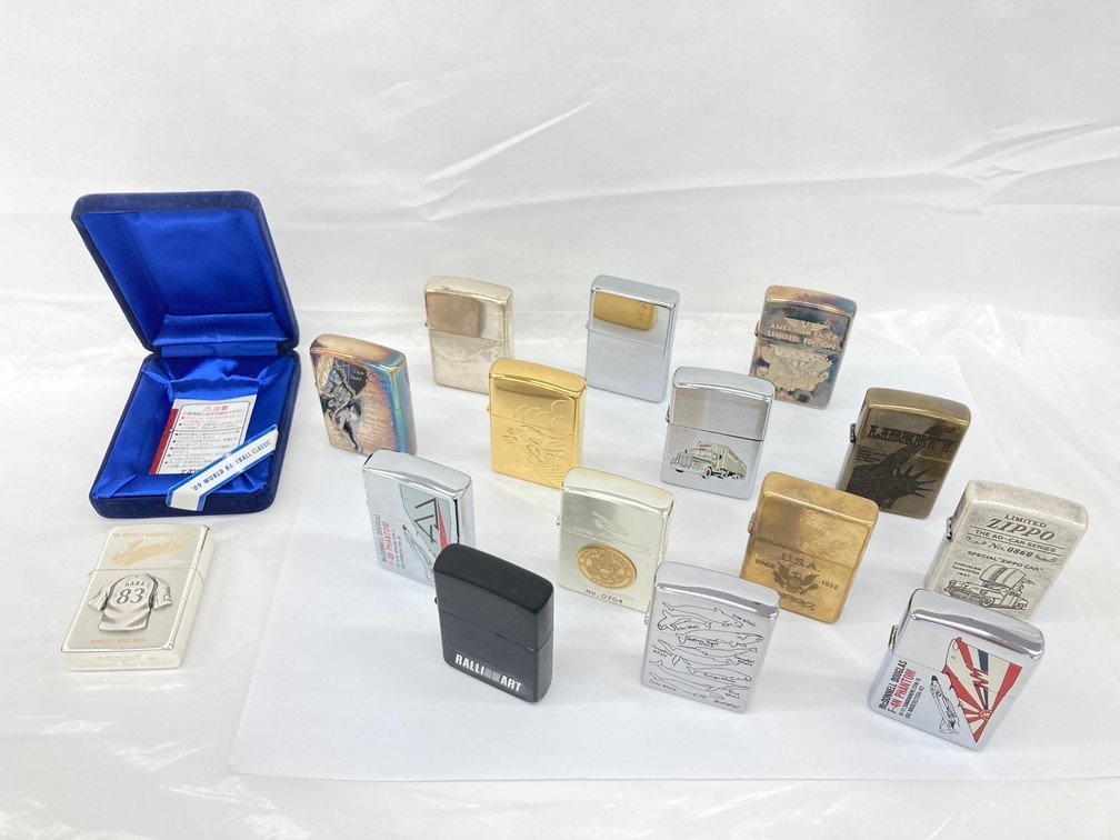 Zippo ジッポー ライター 15点 おまとめ【BJAW0035】 ライター ジッポ zippo