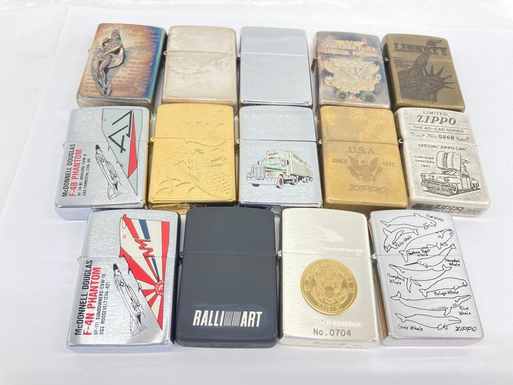 Zippo ジッポー ライター 15点 おまとめ【BJAW0035】 ライター ジッポ zippo