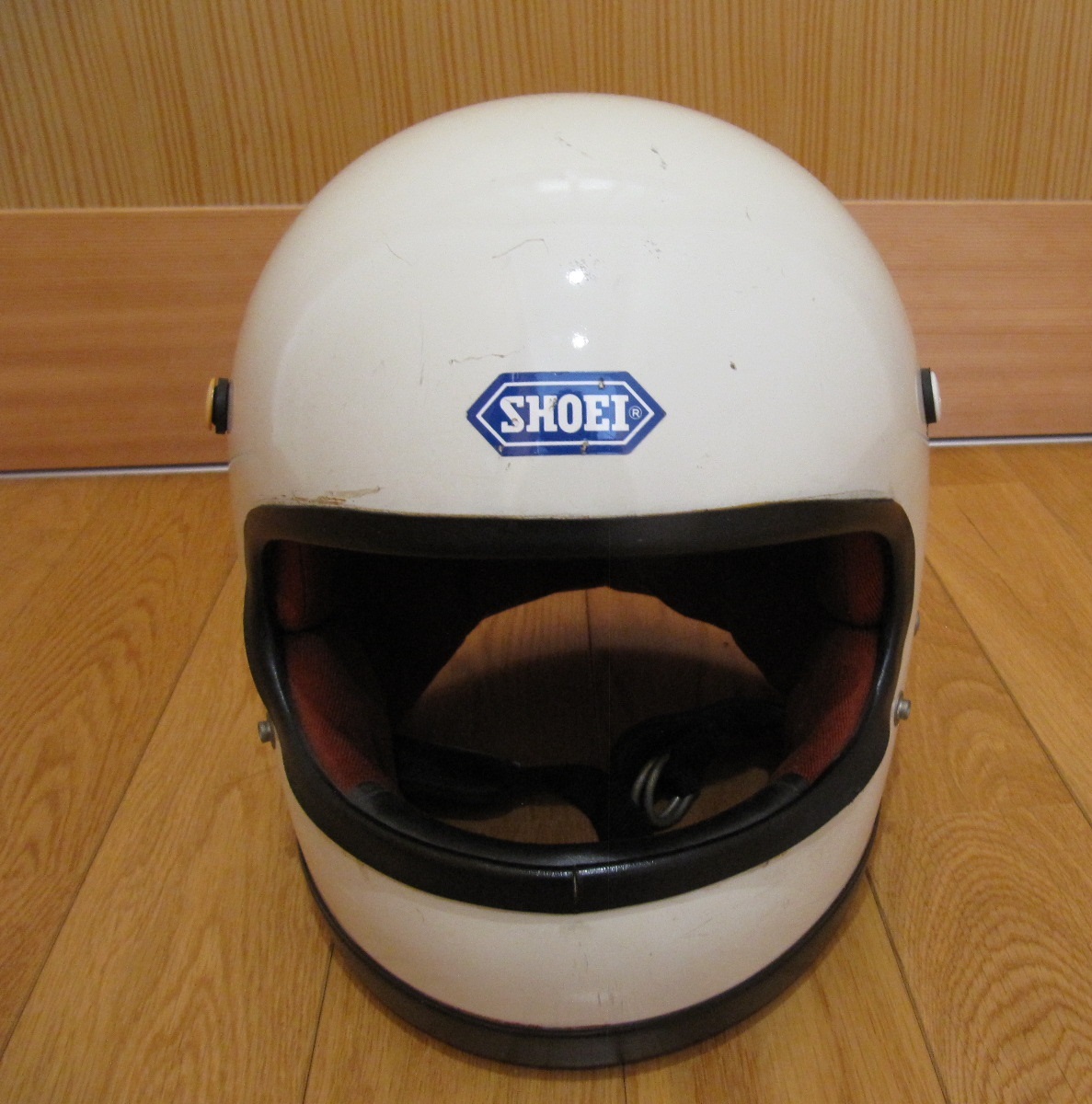 当時物 SHOEI ショーエイ ヘルメット ビンテージ ST-F 族ヘル ジャンク