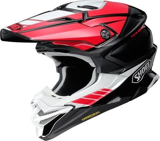 バイク SHOEI VFX-WR フルフェイス オフロード ヘルメット ホワイト M