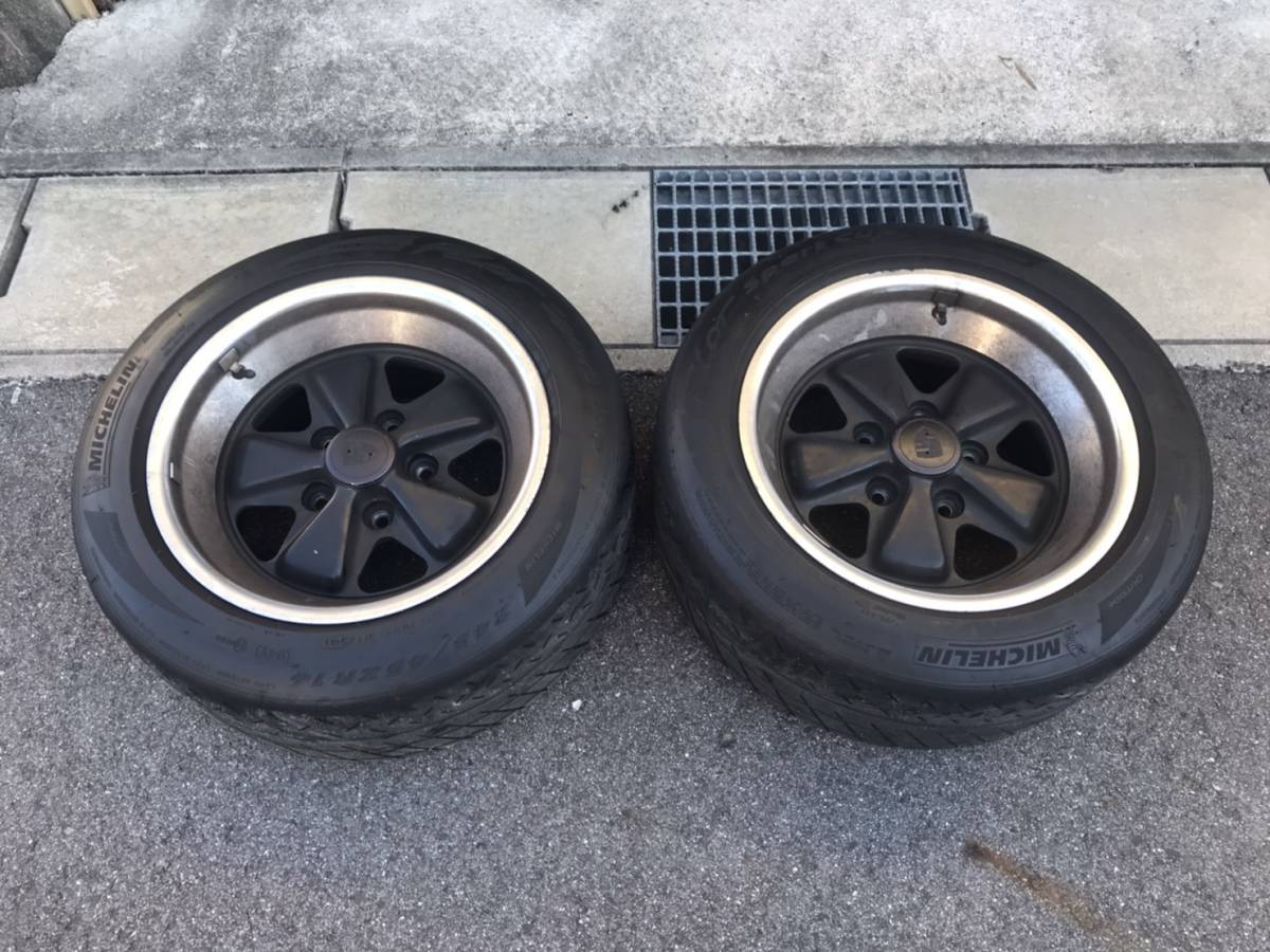 ポルシェ930純正ホイール 2本セット 16インチ 9J +15 Yahoo 