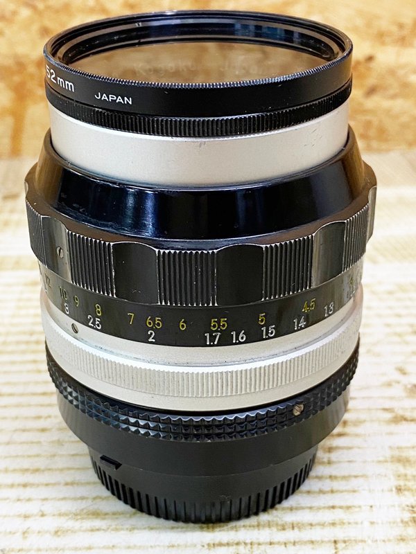 Auto NIKKOR-P ニコン Nikon 105mm 1:2.5 f⁄2.5 レンズ Nikkor-P Japan