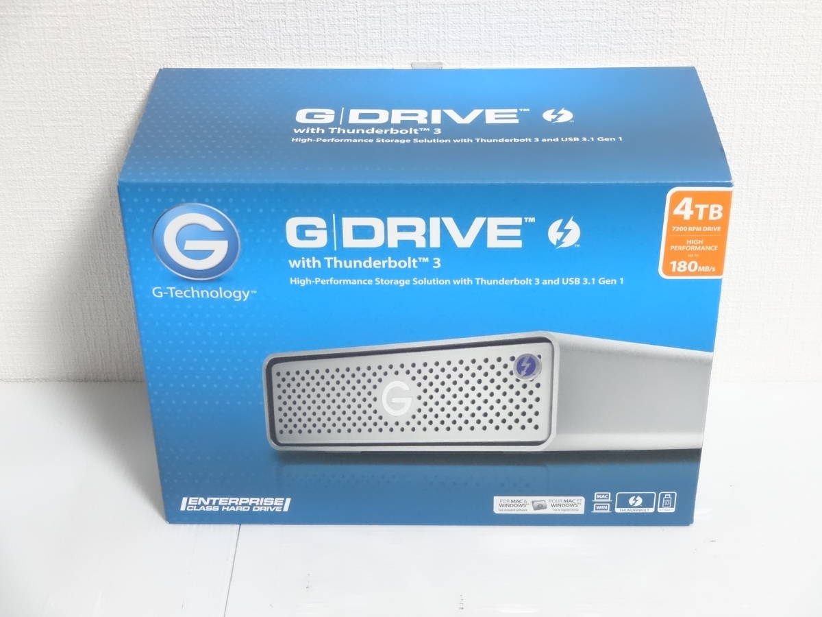 G-Technology G-DRIVE Thunderbolt3 4TB