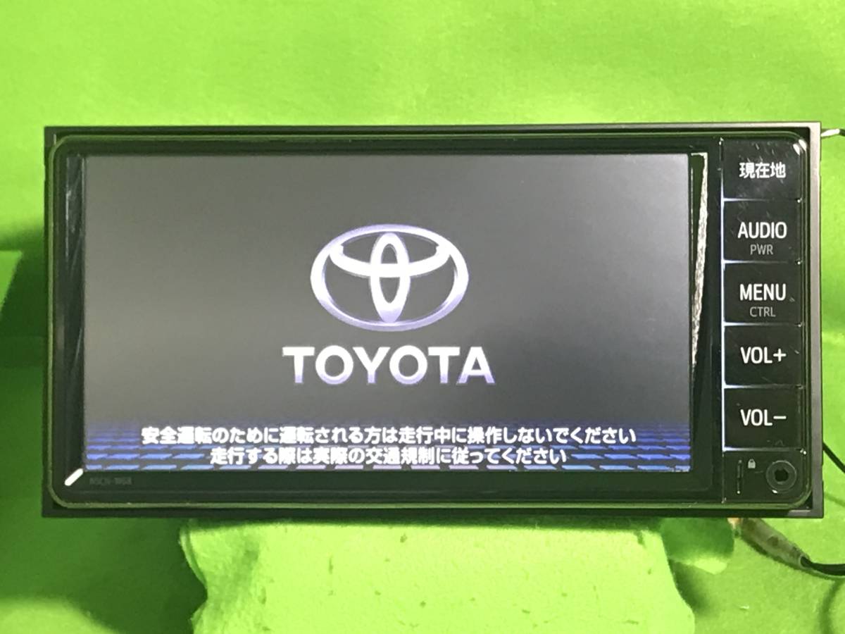 セキュリティロック解除済 NSCN-W68 トヨタ純正ナビ Bluetooth対応