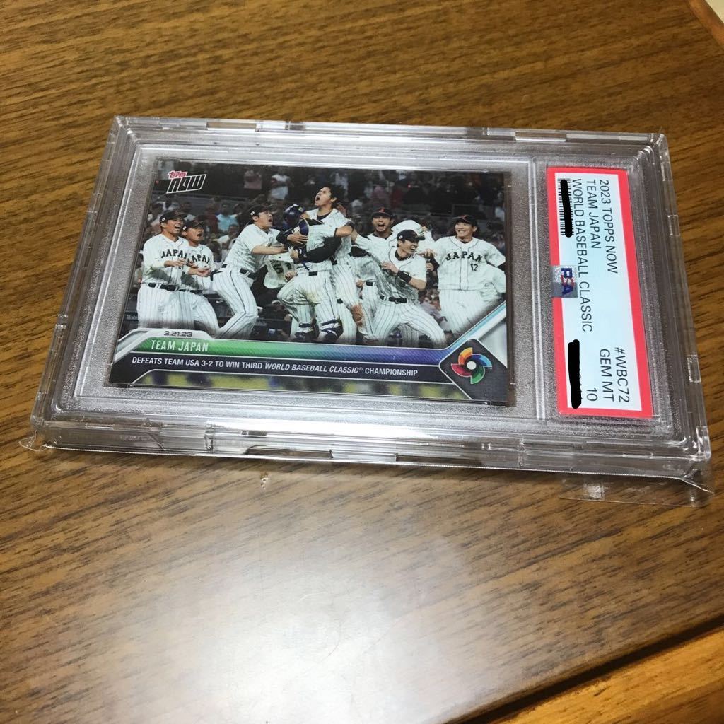 PSA 10 GEM MT 鑑定済] TEAM JAPAN (大谷翔平 SHOHEI OHTANI) 2023