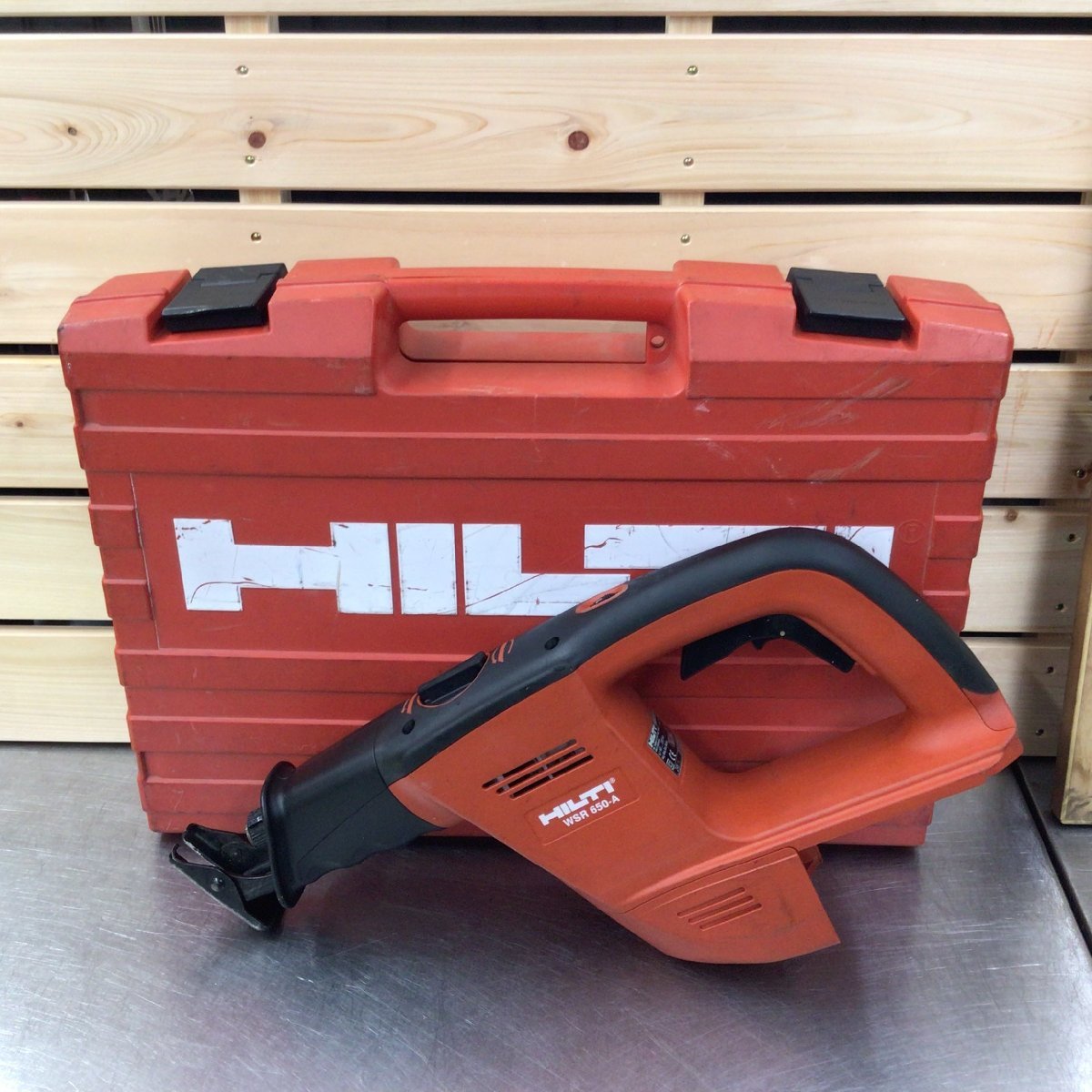 【中古品】 ヒルティ 24V 充電式レシプロソー WSR650-A 【代引きOK】