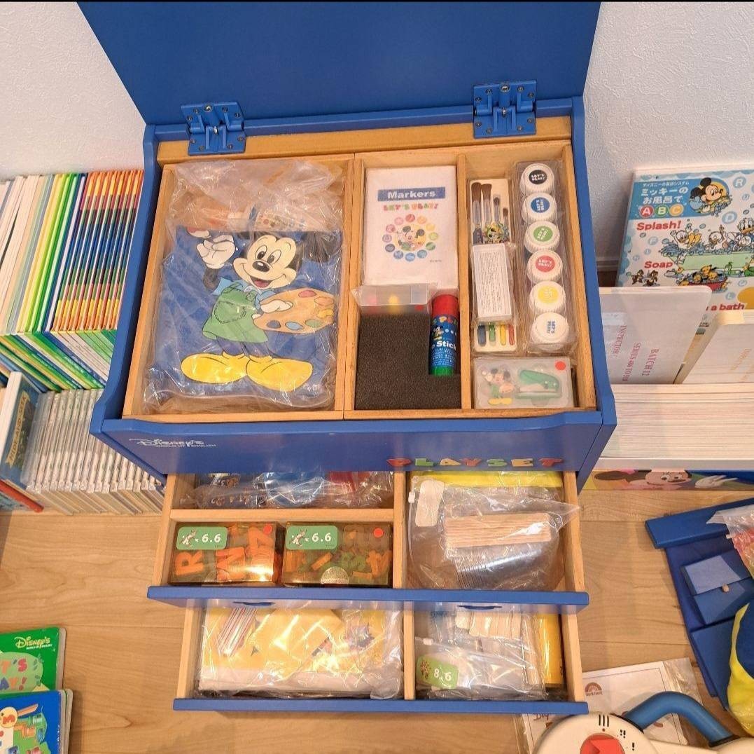 総額80万円以上】【未開封多数】DWEディズニー英語システム フルセット 