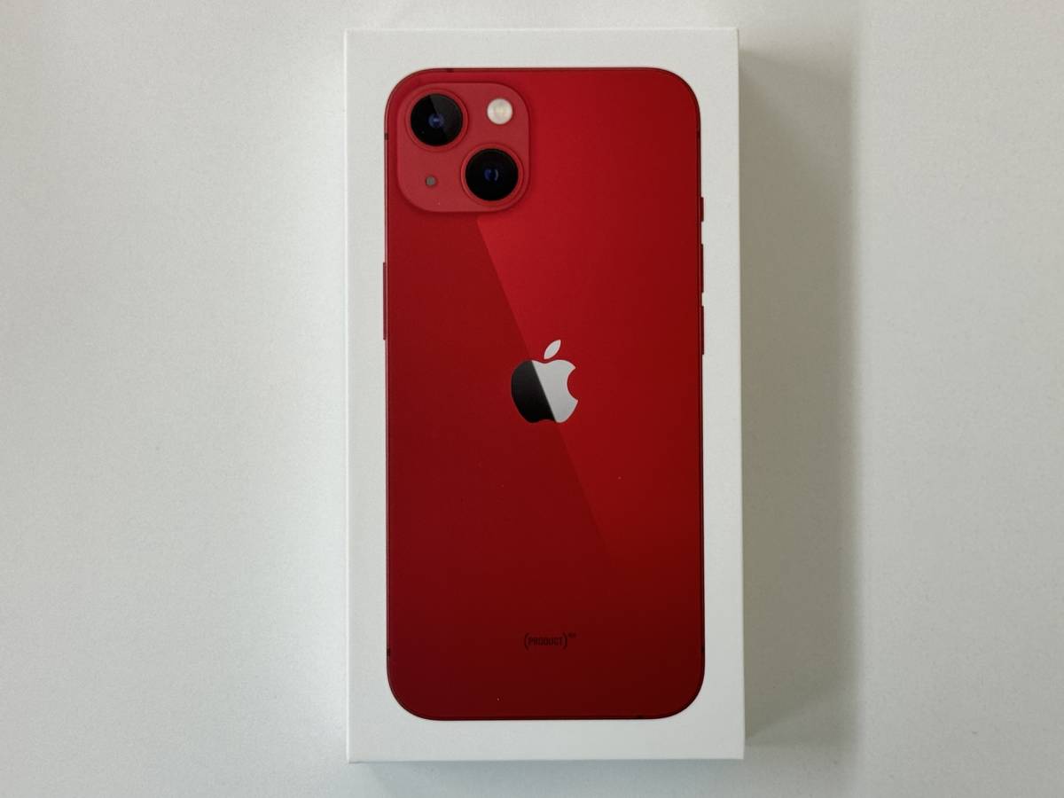 iPhone 13 Red 512GB au版 SIMロックなし MLNR3J/A