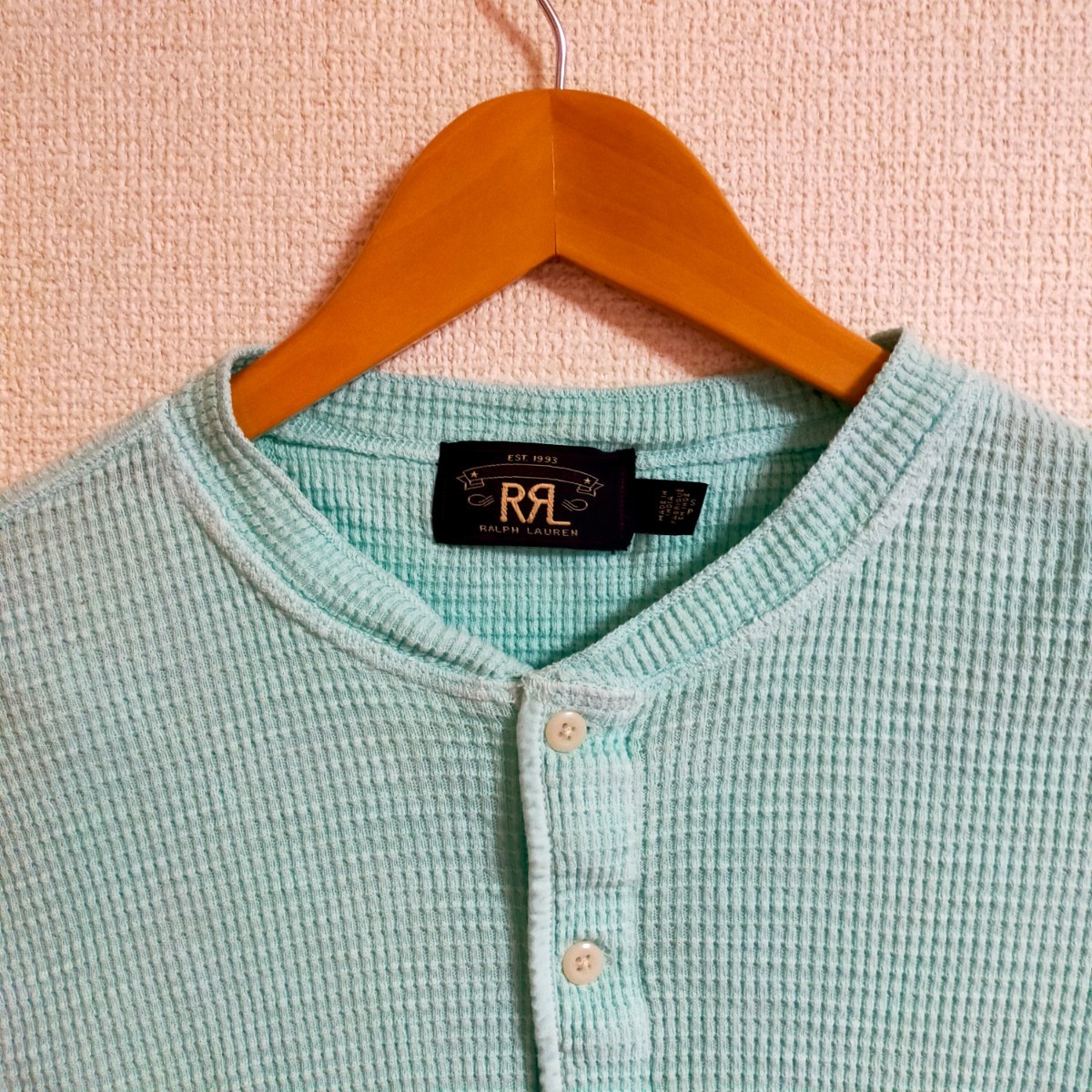 RRL Ralph Lauren ダブルアールエル ラルフローレン ヘンリーネック 