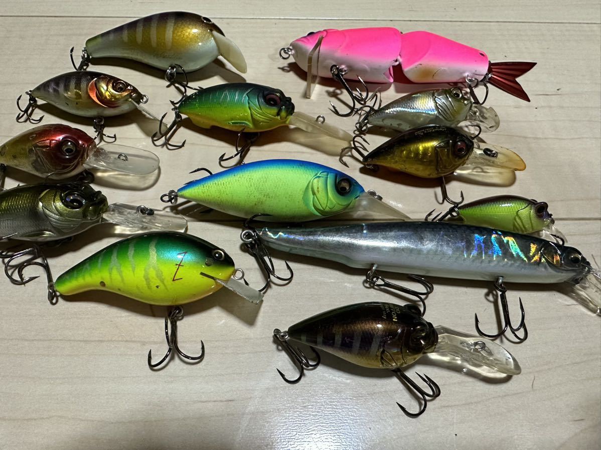 ベイト メガバスルアーまとめ売り バス釣り用ルアーまとめ売り（メガバスなど