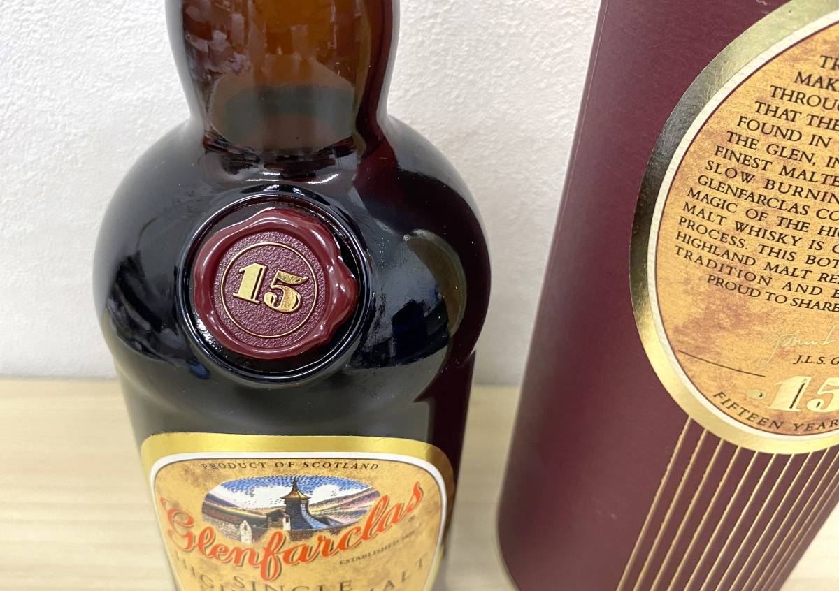 3060】グレンファークラス Glenfarclas 15年 旧ボトル 700ml スコッチ 