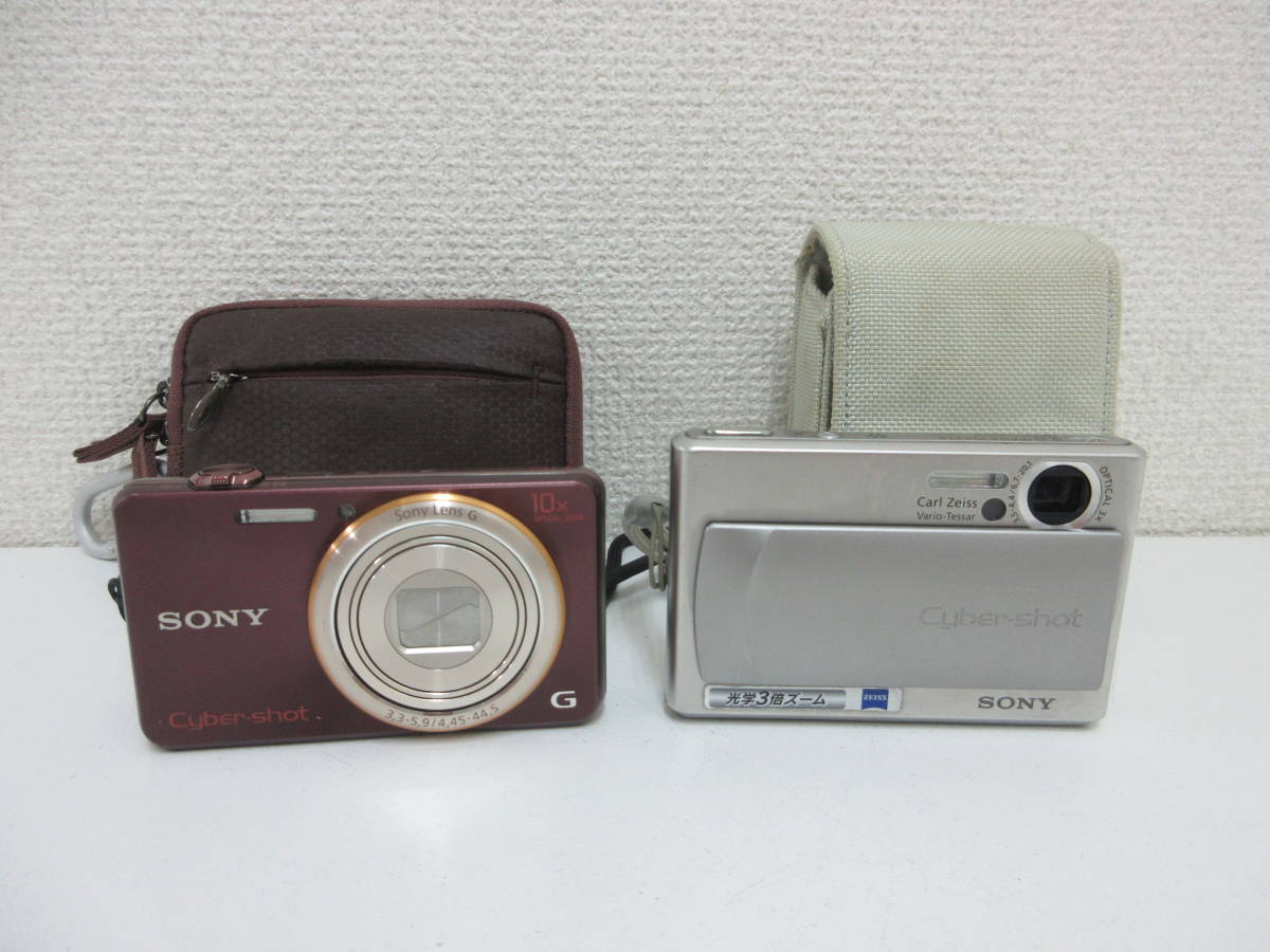 中古 カメラ 2点 SONY ソニー Cyber-shot DSC-WX100 + ソニー Cyber 