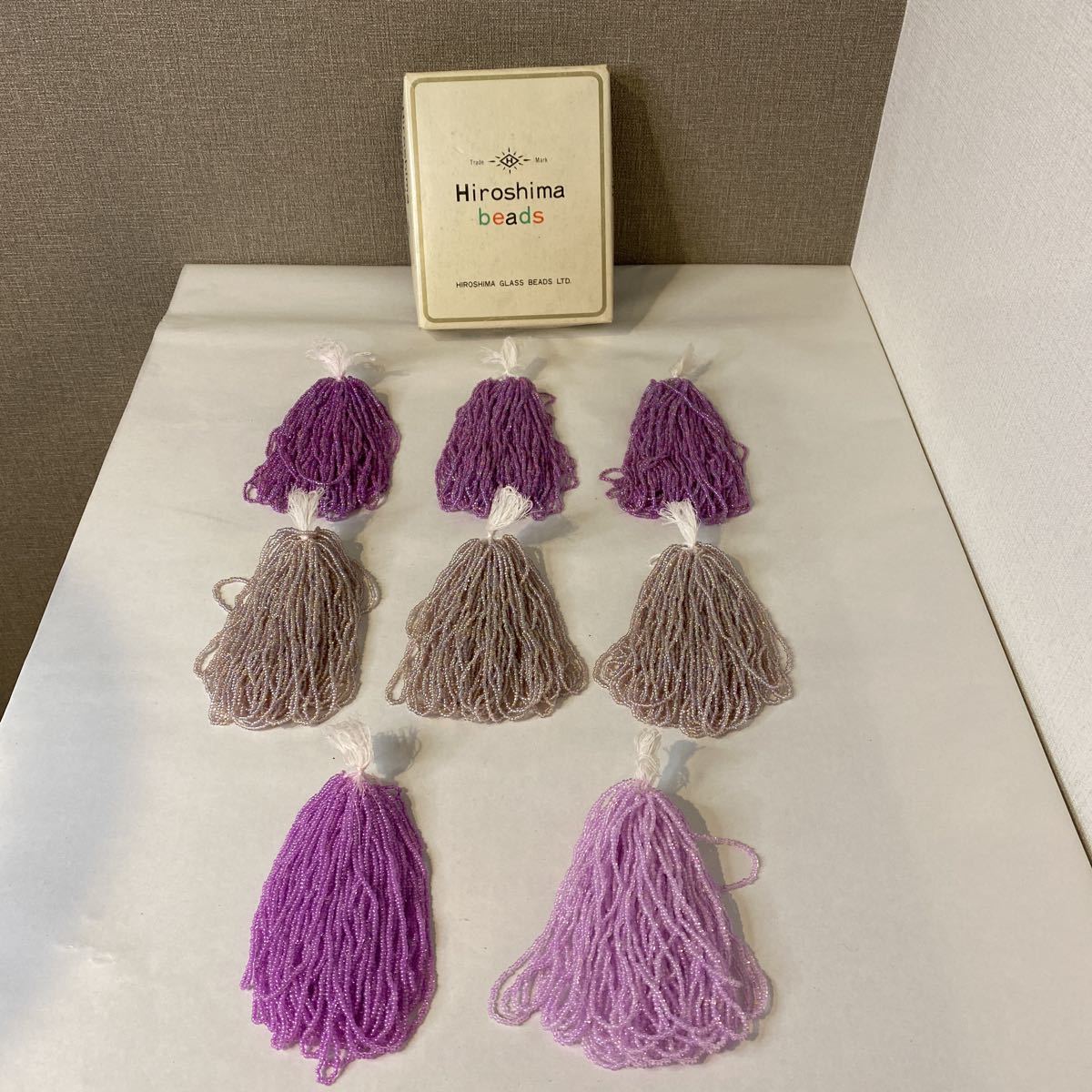 【お買い得，豊富な】 A682 品 国産 廃盤品 トーホービーズ ヒロシマビーズ 糸通しビーズ 8束入 ピンク系 広島 手芸 昭和(ガラス)｜売買されたオークション情報、yahooの商品情報をアーカイブ公開 - オークファン ガラス