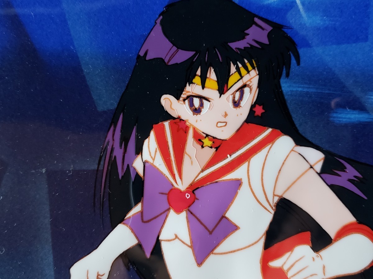 美少女戦士セーラームーン 火野レイ セーラーマーズ 直筆動画 手塗りの 
