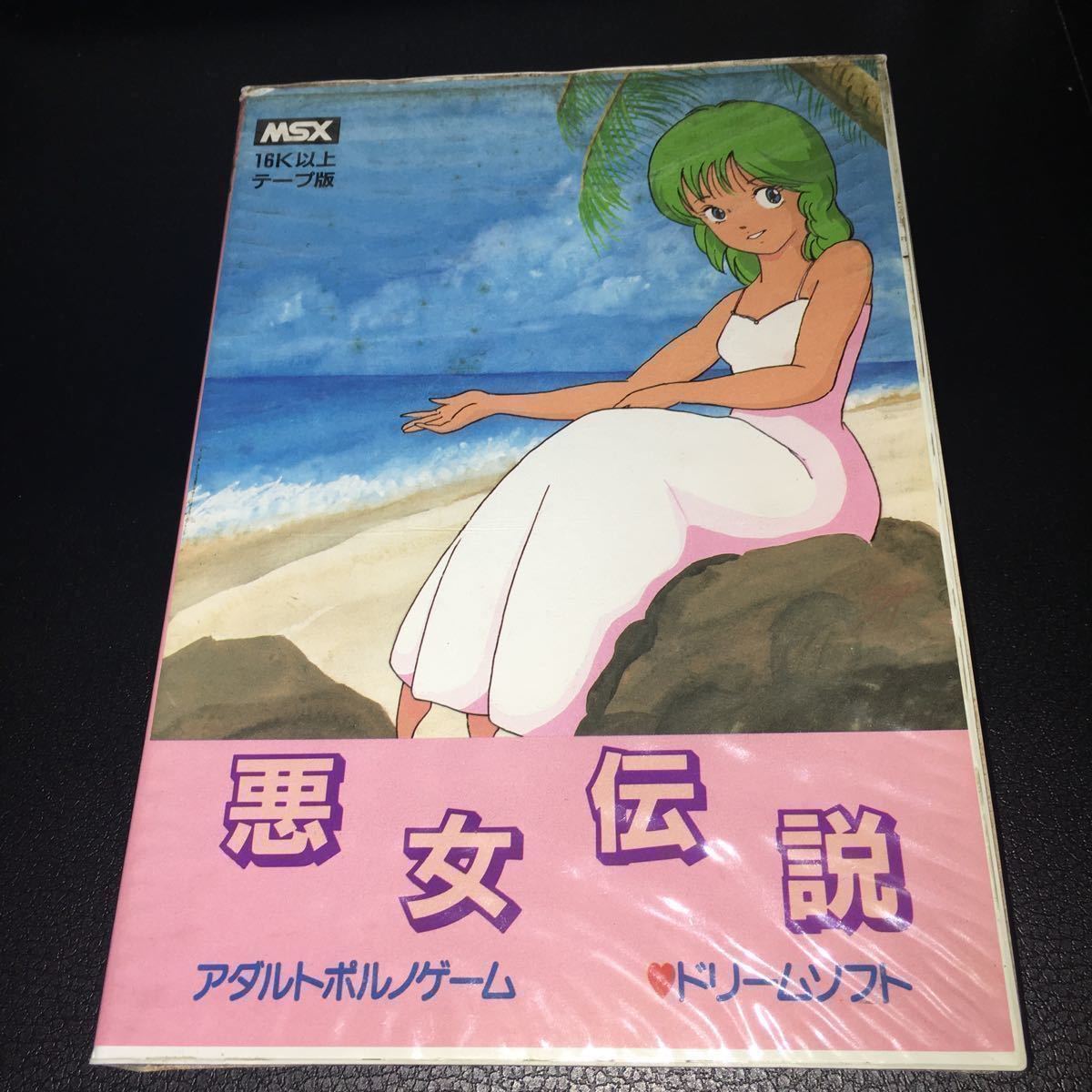 MSX 悪女伝説 20] ドリームソフト カセットテープ 元箱・取説付属 2026 