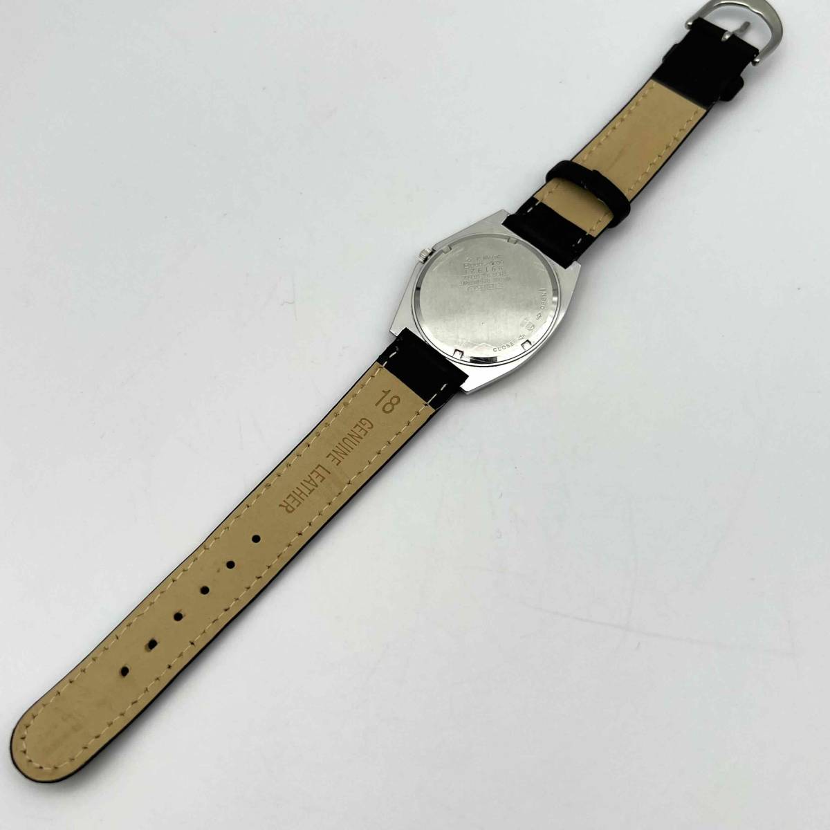 セイコー 6030-5000 クォーツ メンズ 腕時計 SEIKO QZ シルバー文字盤