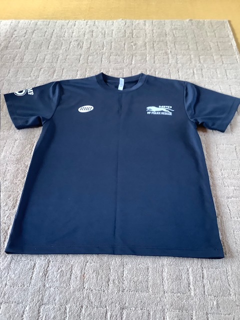 100%新品，定番 警視庁機動救助隊TシャツLサイズ ネイビー(警察グッズ)｜売買されたオークション情報、yahooの商品情報をアーカイブ公開 - オークファン 警察グッズ