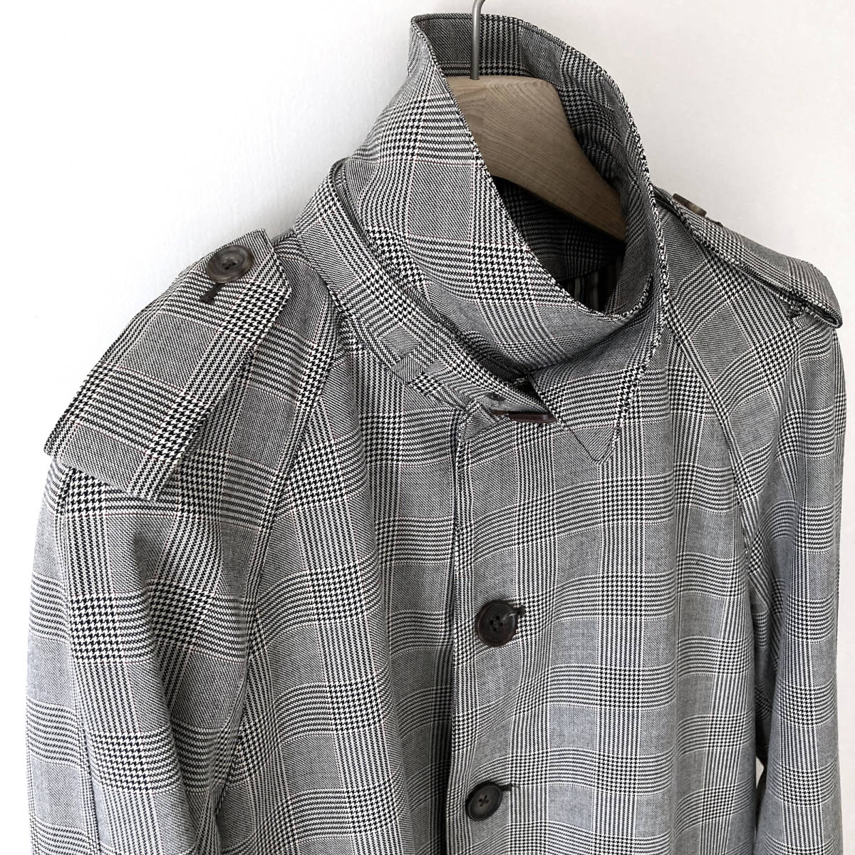 極美品⭐️ポールスミス トレンチコート ライナー マルチストライプ