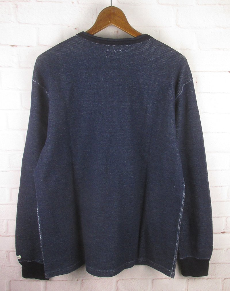 AT22583 THE FLAT HEAD フラットヘッド インディゴ ヘンリーネック