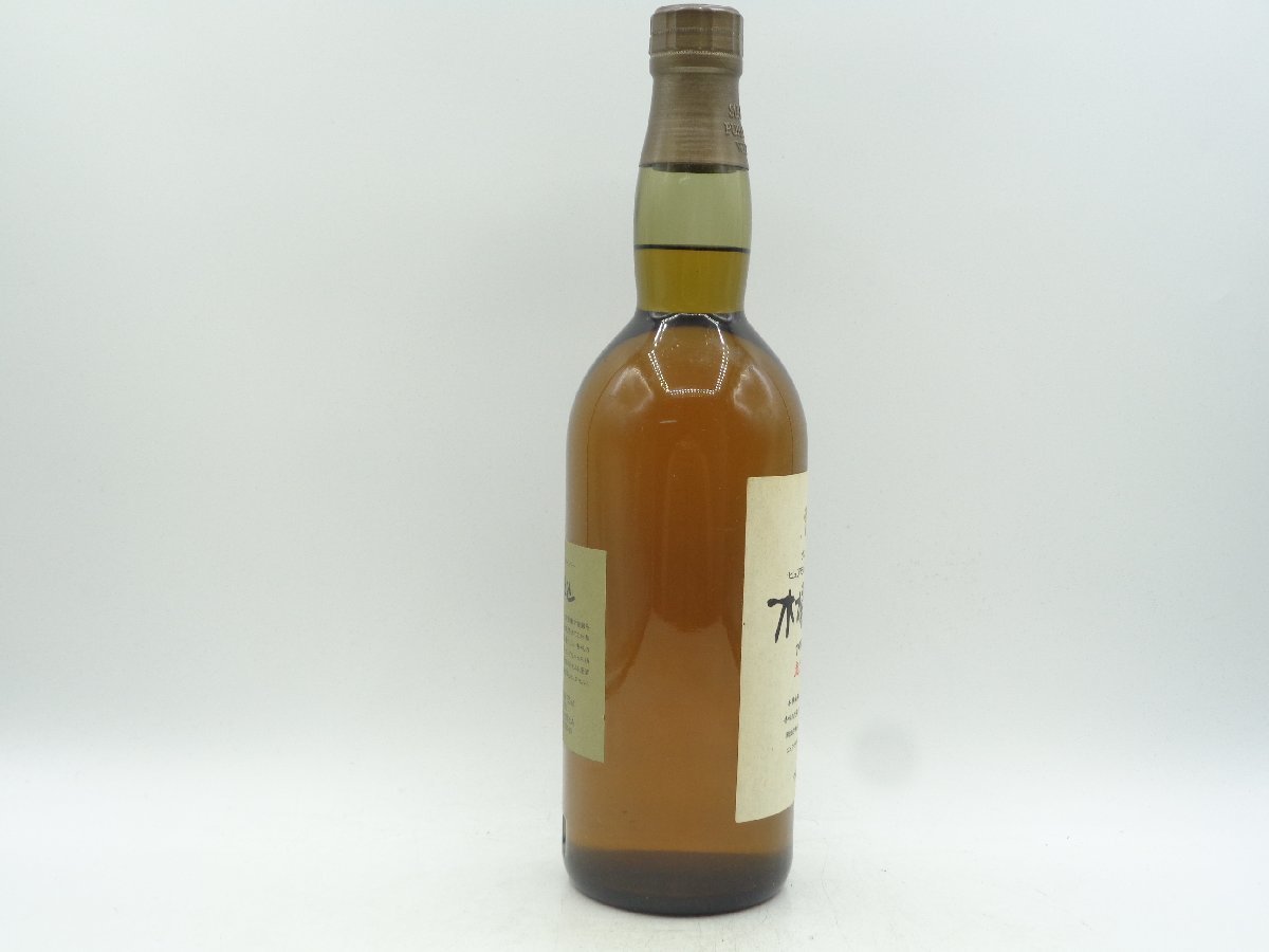 SUNTORY WHISY サントリー ピュアモルト ウイスキー 木桶仕込 1981年
