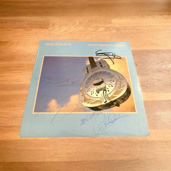 Dire Straitsダイアー・ストレイツ 直筆サイン入り LP レコード 送料