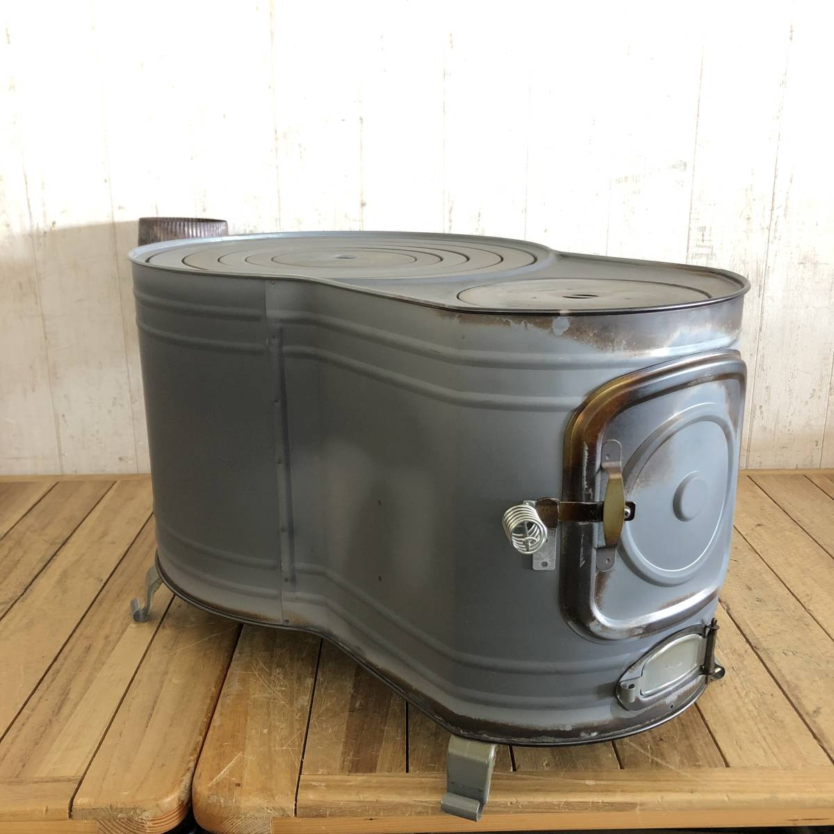 薪ストーブ | 煙突 ホンマ製作所 日本 屋外用 ミニ 時計型 : φ106mm 