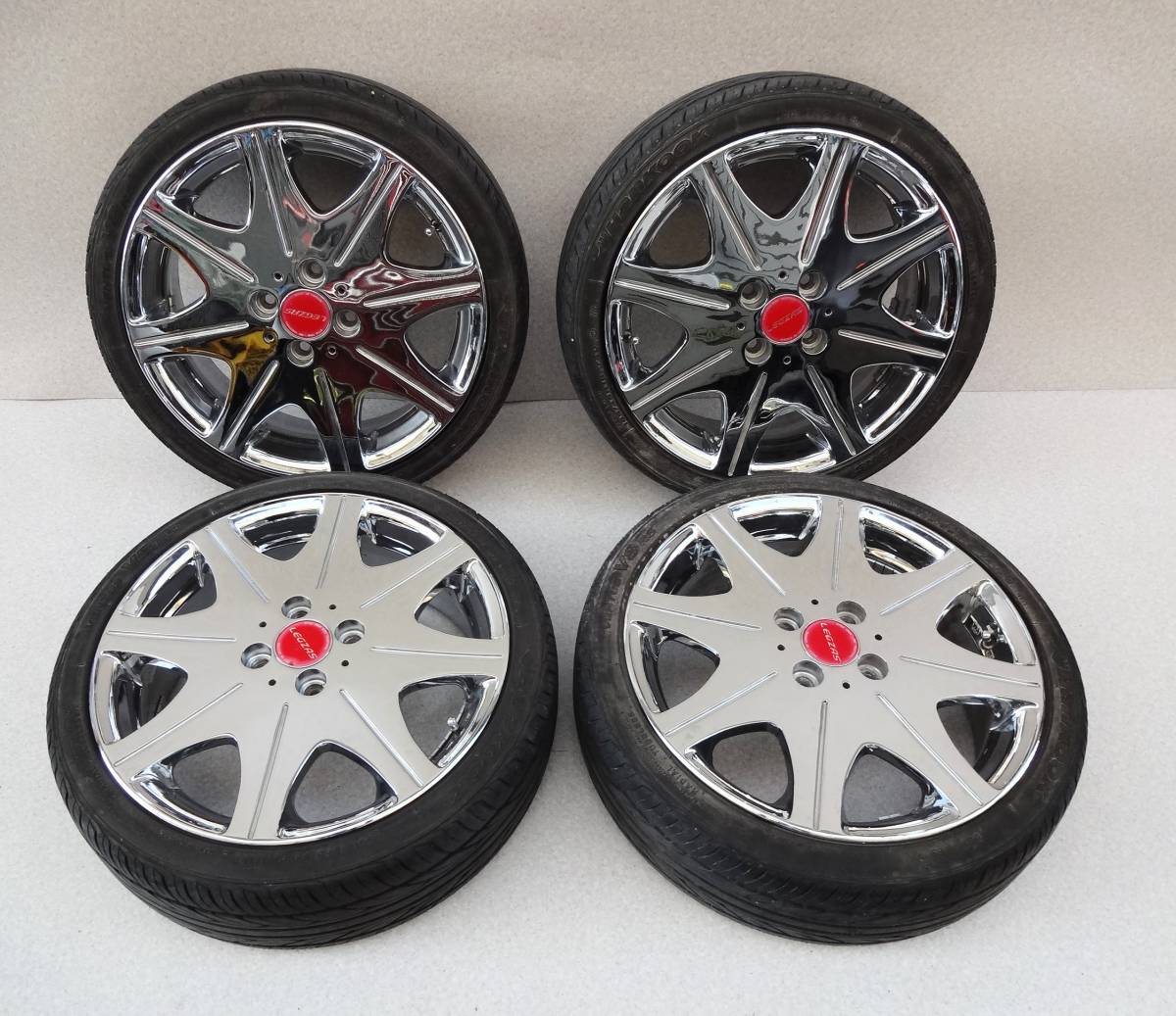 レグザス D800 LEGZAS 5.5J PCD100 かわい 165/45R16