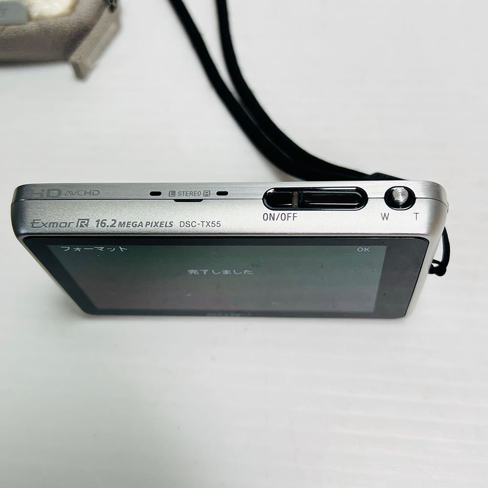 SONY Cyber-shot DSC-TX55 ソニー サイバーショット シルバー デジタル